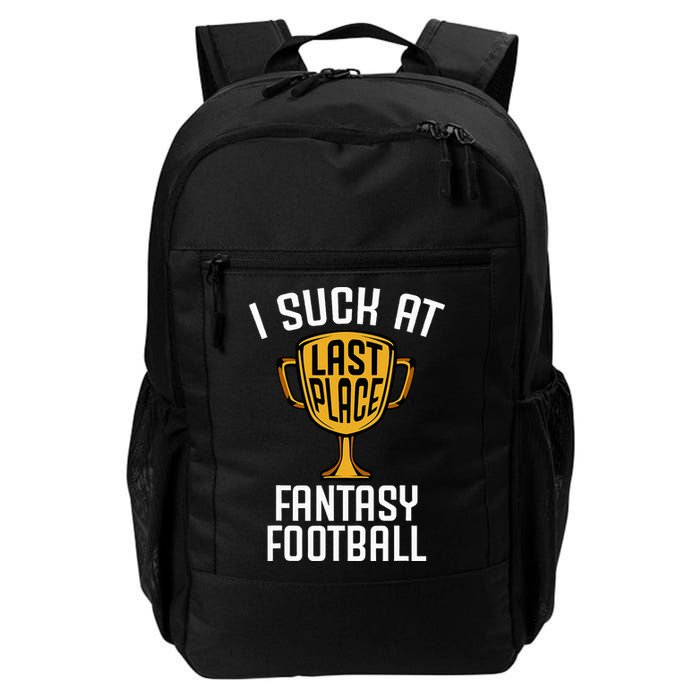 I Suck At Fantasy Football Backpack