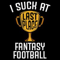 I Suck At Fantasy Football Drawstring Bag