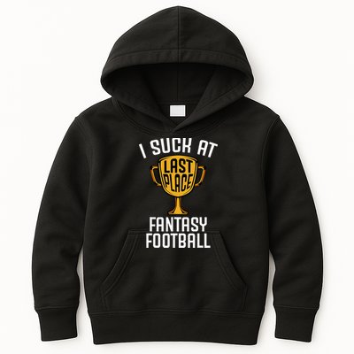 I Suck At Fantasy Football Kids Hoodie