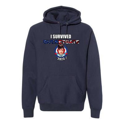 I Survived Bucketgate 2023 Premium Premium Hoodie