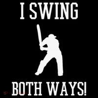 I Swing Both Ways Cricket With An Axe Bisexual LGBT Pride City Backpack