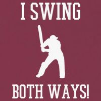 I Swing Both Ways Cricket With An Axe Bisexual LGBT Pride 16oz Travel Tumbler