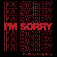 I'm Sorry Bag Zip Tote Bag