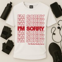 I'm Sorry Bag Cooling Performance Crew T-Shirt