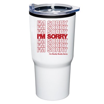 I'm Sorry Bag Tumbler