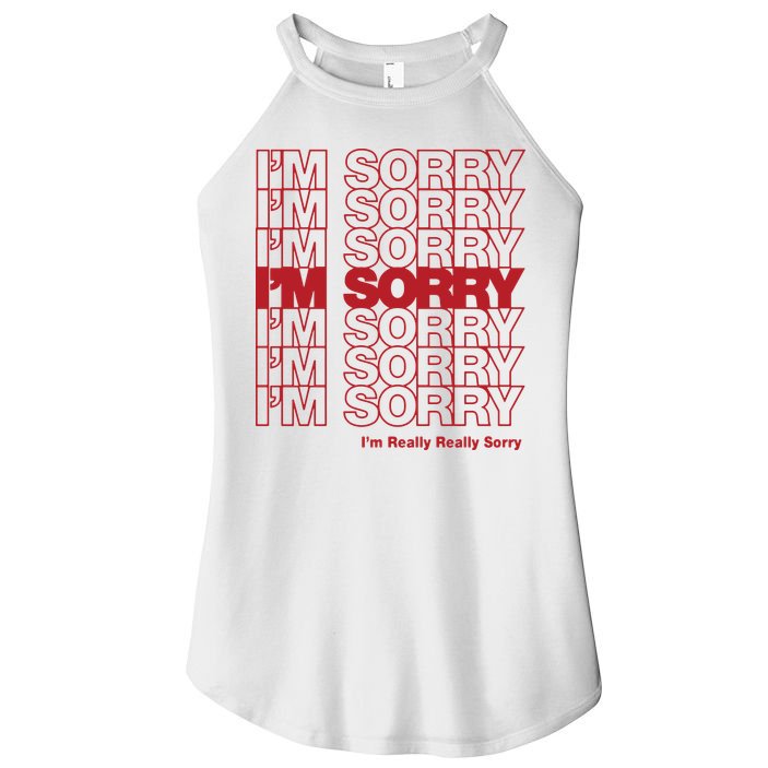 I'm Sorry Bag Women's Perfect Tri Rocker Tank