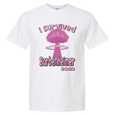 I Survived Barbenheimer Oppenheimer Barb!e Barbieheimer Active Garment-Dyed Heavyweight T-Shirt