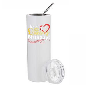 In September Birthday Queens Are Born Stainless Steel Tumbler