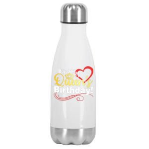 In September Birthday Queens Are Born Stainless Steel Insulated Water Bottle