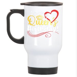 In September Birthday Queens Are Born Stainless Steel Travel Mug