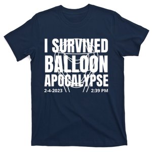 I Survived Balloon Apocalypse Funny Chinese Spy Surveillance T-Shirt