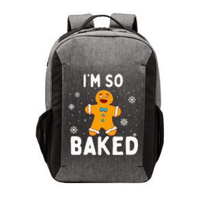 IM So Baked Gingerbread Man Christmas Funny Cookie Baking Vector Backpack