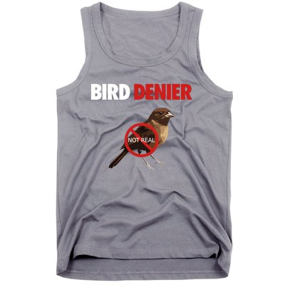 Illegal Shirts Bird Denier Not Real Tank Top