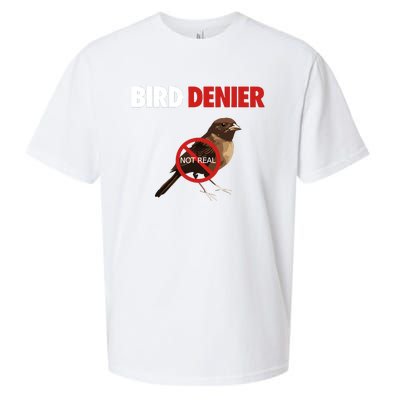 Illegal Shirts Bird Denier Not Real Sueded Cloud Jersey T-Shirt