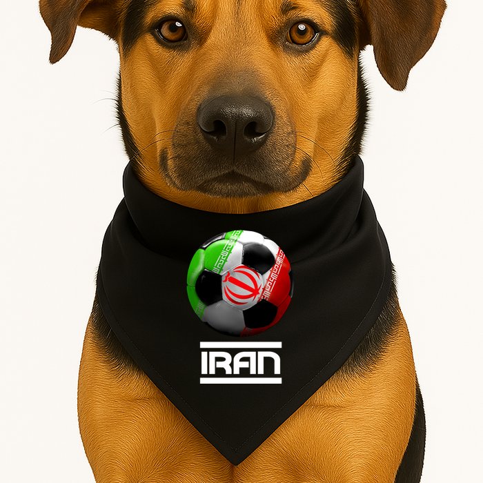 Iran Soccer Ball USA-Made Doggie Bandana