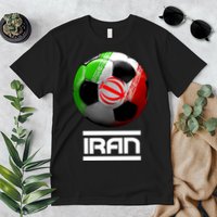 Iran Soccer Ball Premium T-Shirt