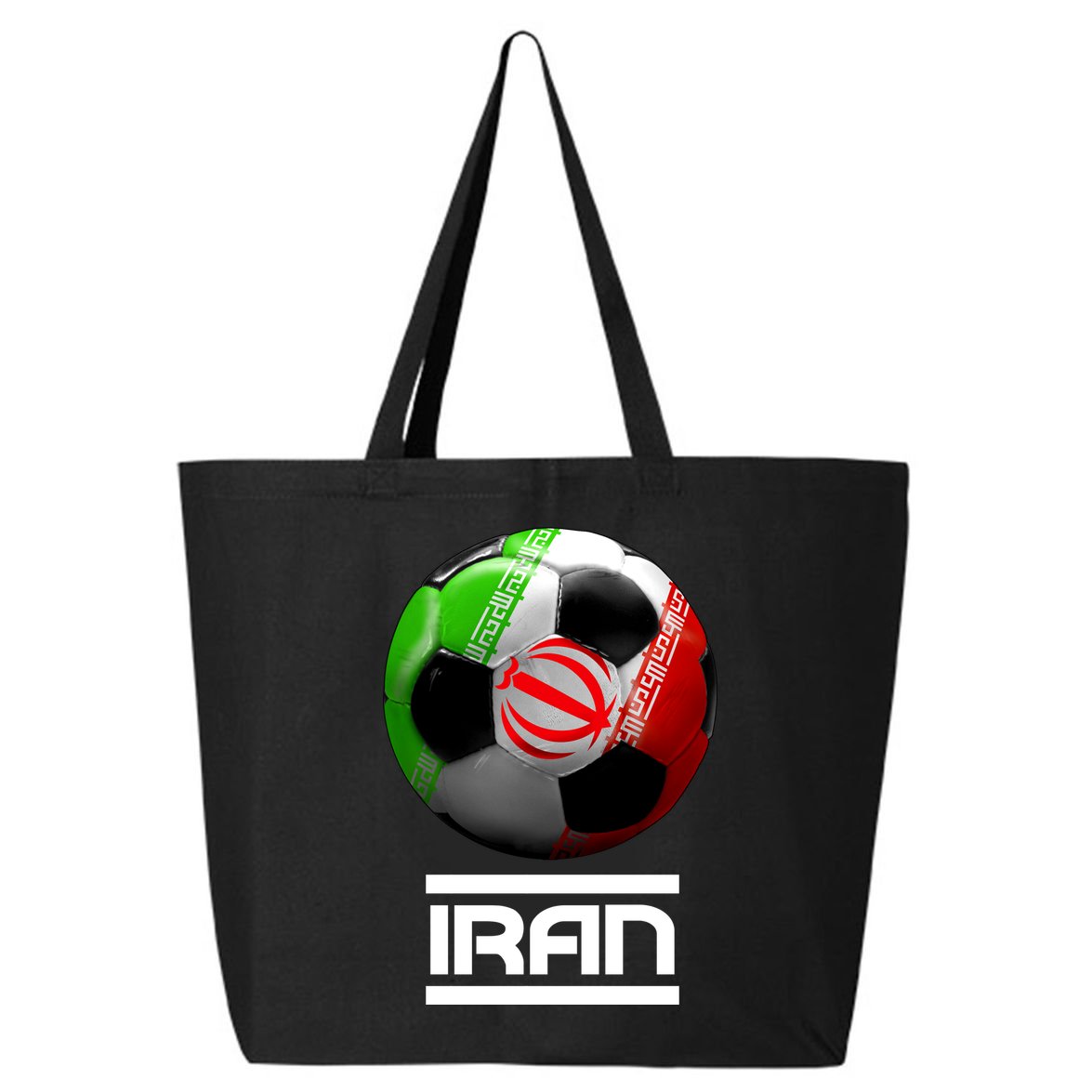 Iran Soccer Ball 25L Jumbo Tote
