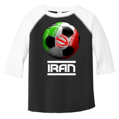 Iran Soccer Ball Toddler Fine Jersey T-Shirt