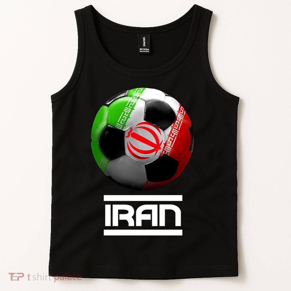 Iran Soccer Ball Tank Top