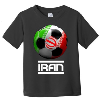 Iran Soccer Ball Toddler T-Shirt