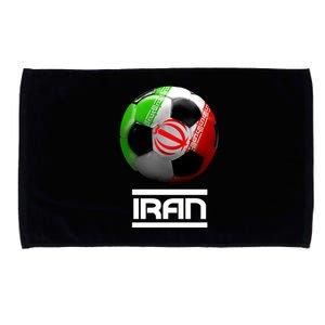 Iran Soccer Ball Microfiber Hand Towel