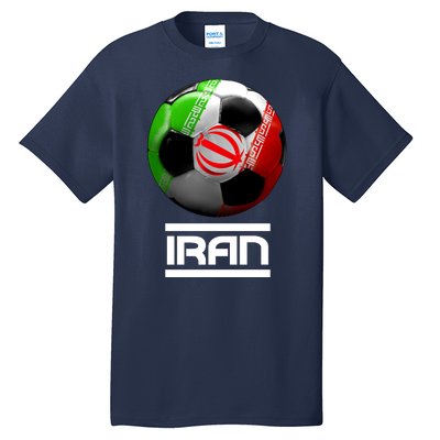 Iran Soccer Ball Tall T-Shirt