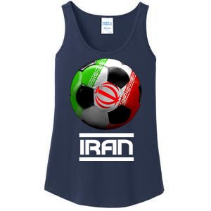 Iran Soccer Ball Ladies Essential Tank