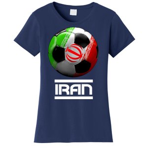 Iran Soccer Ball Women's T-Shirt