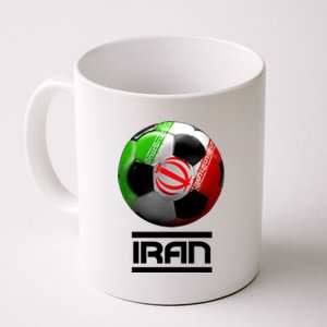 Iran Soccer Ball Coffee Mug