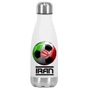 Iran Soccer Ball Stainless Steel Insulated Water Bottle