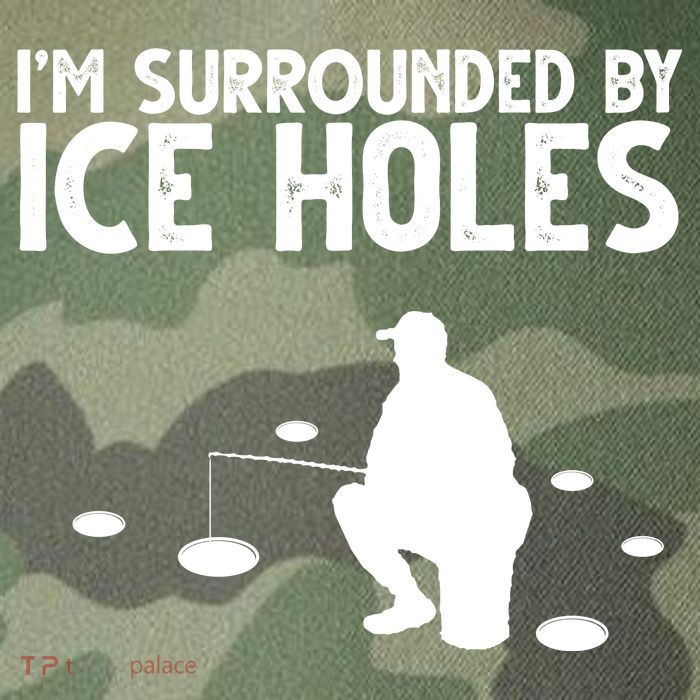 I'm Surrounded By Ice Holes Fishing Legacy Tie Dye Trucker Hat