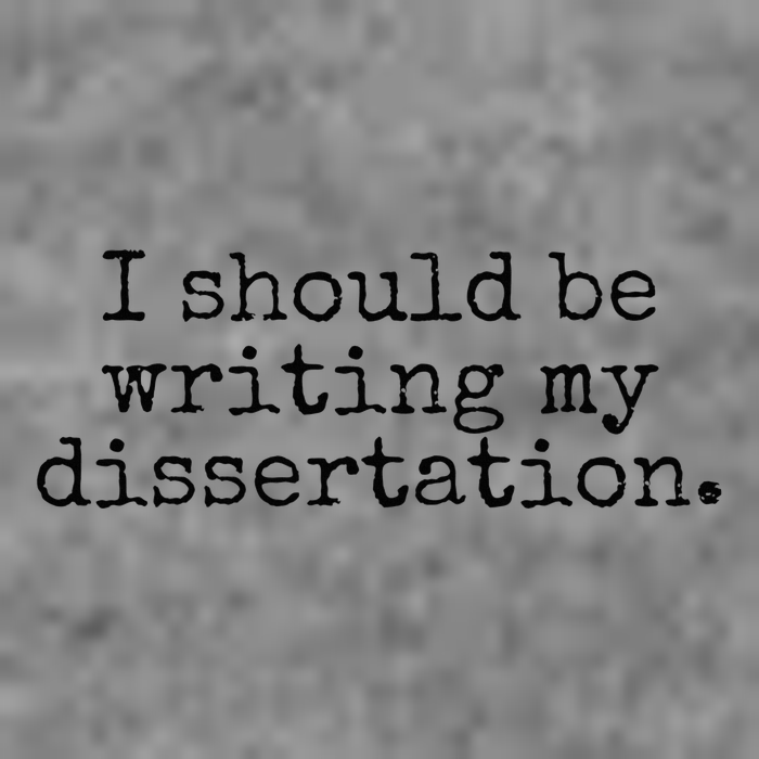 I Should Be Writing My Dissertation Funny Dissertation 7-Panel Snapback Hat
