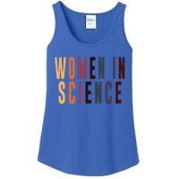 In Science Biology Chemistry Physics Major Engineering Funny Gift Ladies Essential Tank