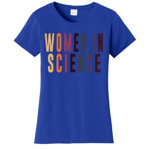 In Science Biology Chemistry Physics Major Engineering Funny Gift Women's T-Shirt