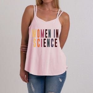 In Science Biology Chemistry Physics Major Engineering Funny Gift Women's Strappy Tank