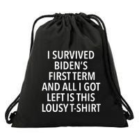 I Survived Biden’S First Term And All I Got Left Is This Lousy Drawstring Bag