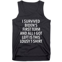 I Survived Biden’S First Term And All I Got Left Is This Lousy Tank Top