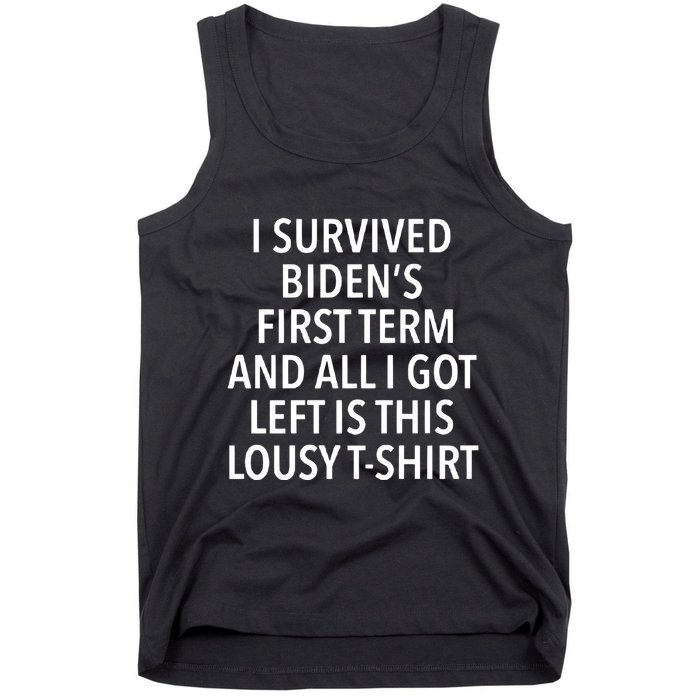 I Survived Biden’S First Term And All I Got Left Is This Lousy Tank Top