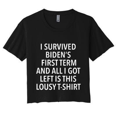I Survived Biden’S First Term And All I Got Left Is This Lousy Crop Top