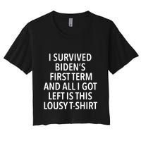 I Survived Biden’S First Term And All I Got Left Is This Lousy Crop Top