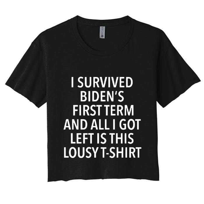 I Survived Biden’S First Term And All I Got Left Is This Lousy Crop Top