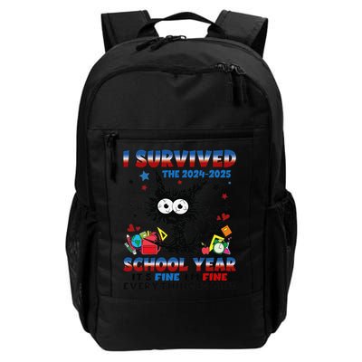 I Survived Black Cat Last Day Of The School 2025 Graduation Backpack