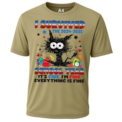 I Survived Black Cat Last Day Of The School 2025 Graduation Performance Shirt