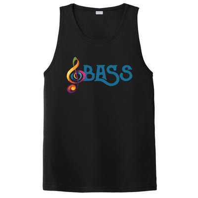 I Sing Bass Barbershop Quartet Vocal Singer Gift PosiCharge Competitor Tank