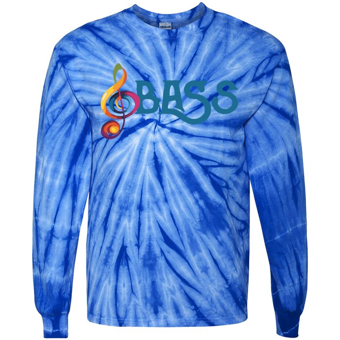 I Sing Bass Barbershop Quartet Vocal Singer Gift Tie-Dye Long Sleeve Shirt