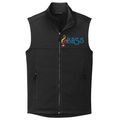 I Sing Bass Barbershop Quartet Vocal Singer Gift Collective Smooth Fleece Vest