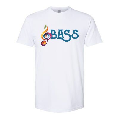 I Sing Bass Barbershop Quartet Vocal Singer Gift Softstyle® CVC T-Shirt