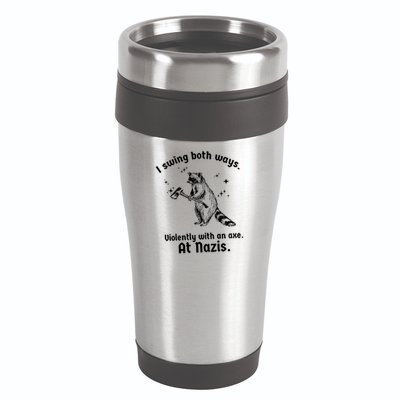 I Swing Both Ways 16oz Travel Tumbler