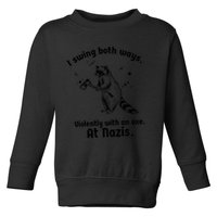 I Swing Both Ways Toddler Sweatshirt