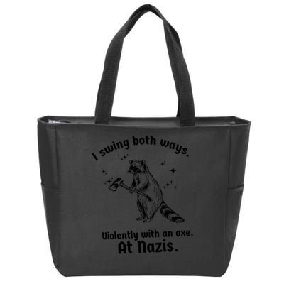 I Swing Both Ways Zip Tote Bag